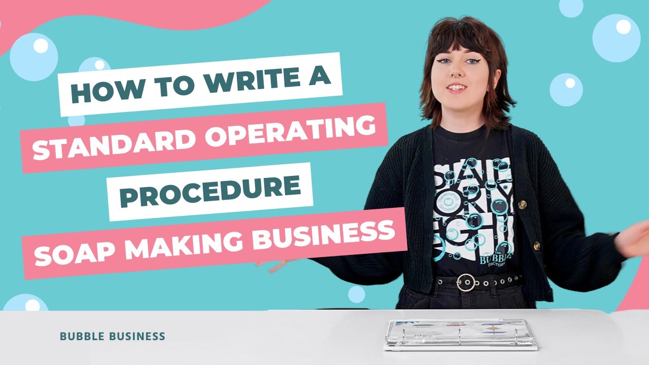 How to Write an SOP (Standard Operating Procedure) 📝 Cold Process Soap Making