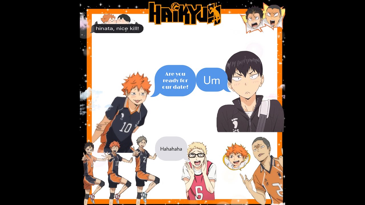 Are you ready for our date?Boyfriend Challenge|Haikyuu Texts