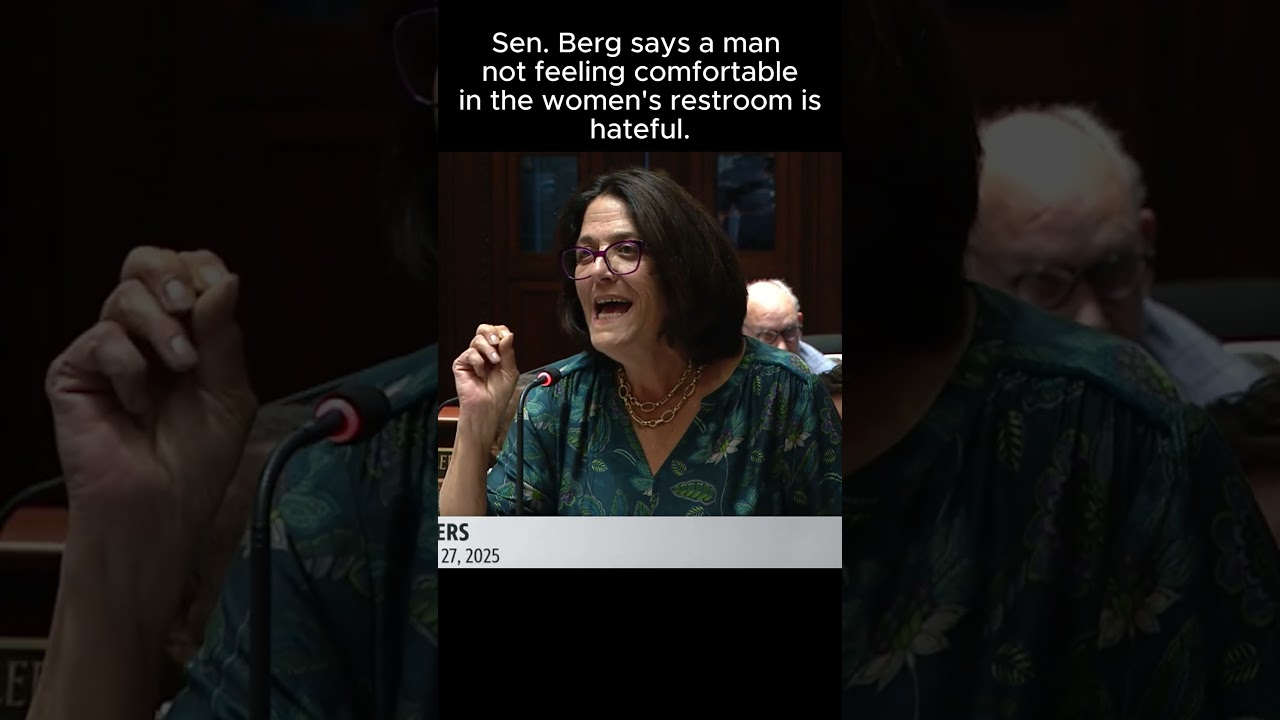 Dem Senator Is Mad About Bathrooms #shorts #politics #republican