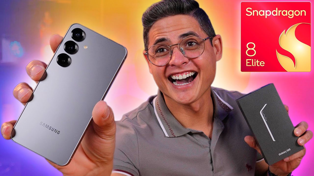 Galaxy S25: o PEQUENO TOP de LINHA da SAMSUNG! Unboxing e Impressões