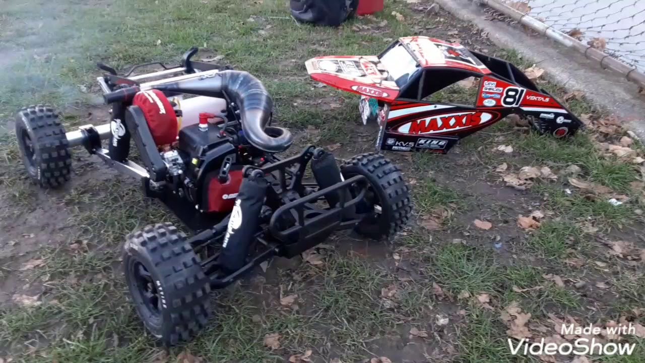 🐙Kraken Vekta 5.☠ Zenoah ESP 34.02cc motor Break- in🤑