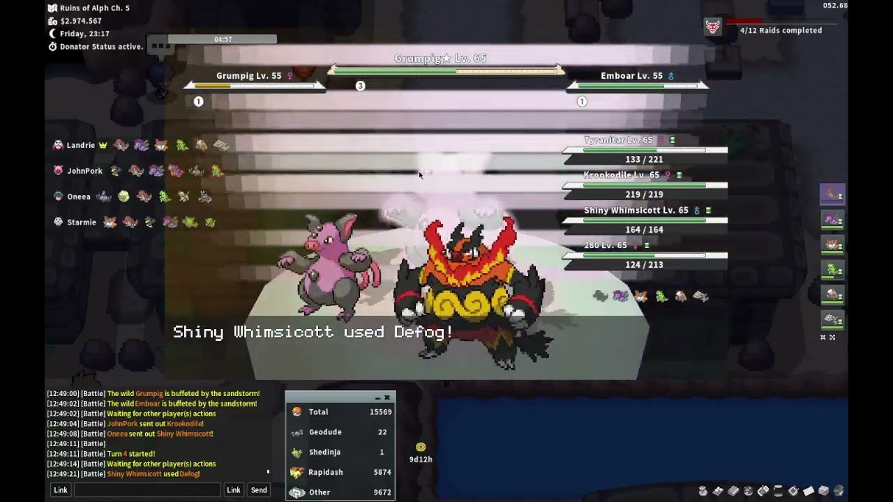 Alpha Grumpig Raid /// PokeMMO /// Lunar New Year 2026