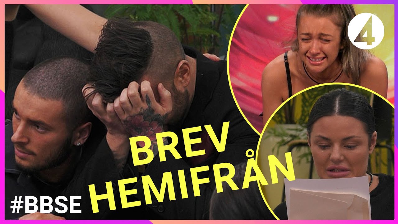 Gråtkalas när huset får brev hemifrån