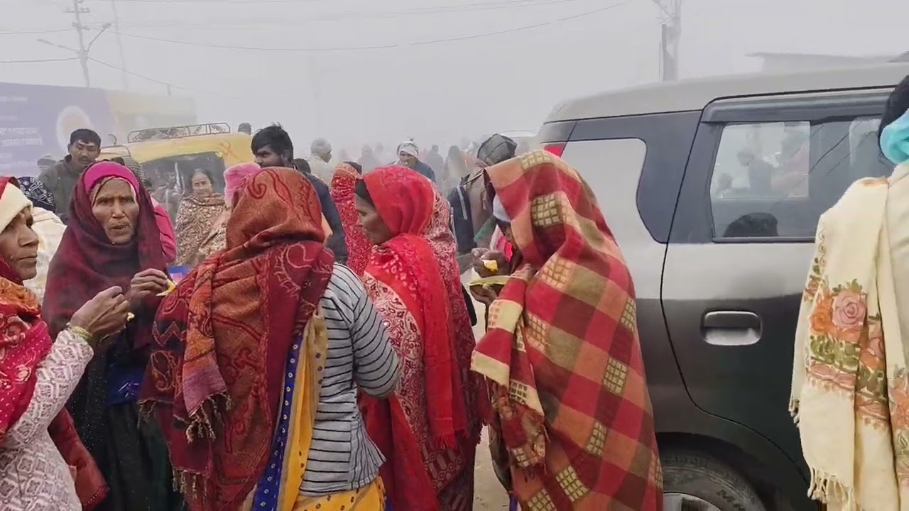 ओम सदगुरु दत्तात्रेय संस्थान केभक्तो द्वारा 8जनवरी 2026संगम प्रयागराज में महीने का 6वा दिन का भंडारा