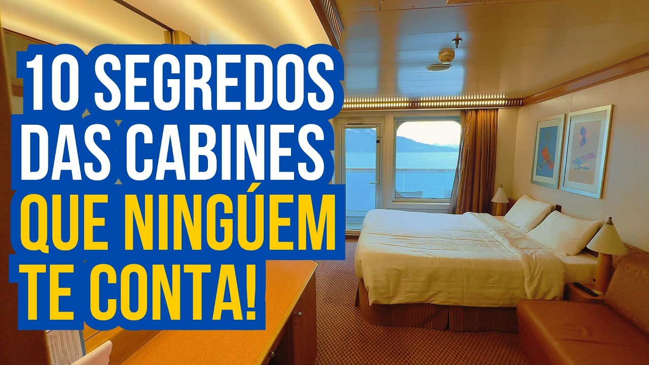 10 COISAS SOBRE CABINES DE CRUZEIRO QUE NINGUÉM TE CONTA 🚢