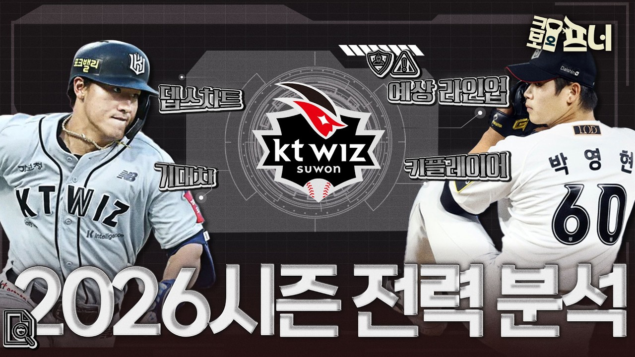 [2026시즌 팀별 전력 분석] ⚾ 2026 KT 위즈, 전력 총정리 & 시즌 전망 (with 장성호, 류선규)