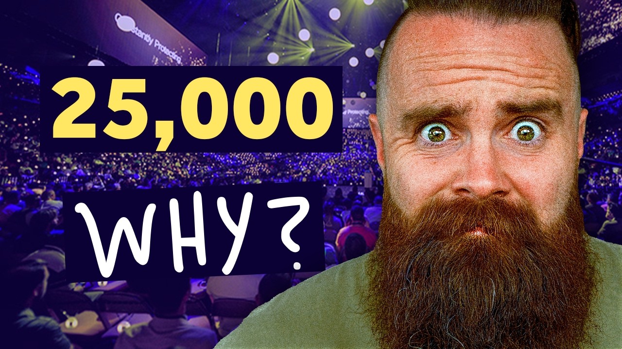 I went to the LARGEST networking event in the world!