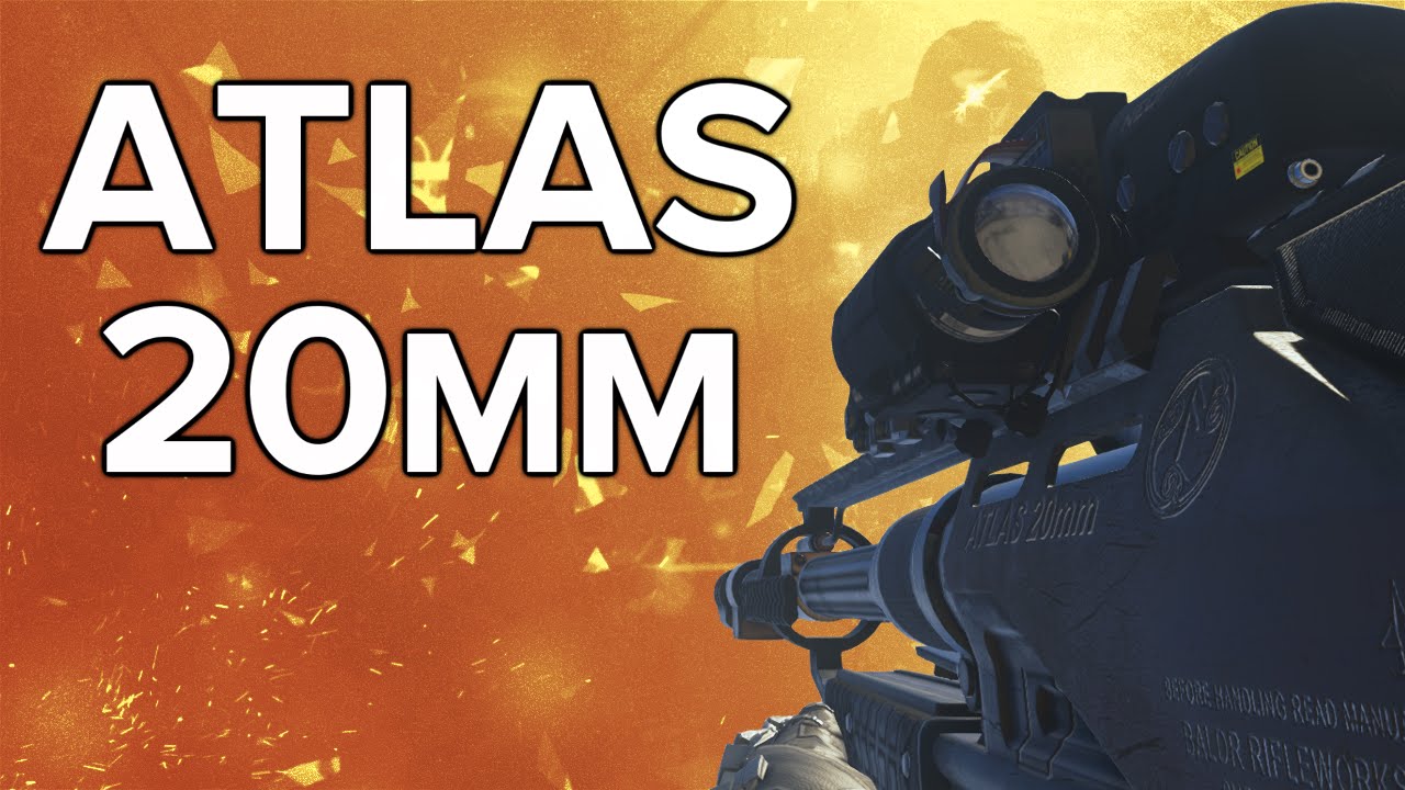 Advanced Warfare In Depth: Обзор снайперской винтовки Atlas 20 мм (и руководство по вариантам)