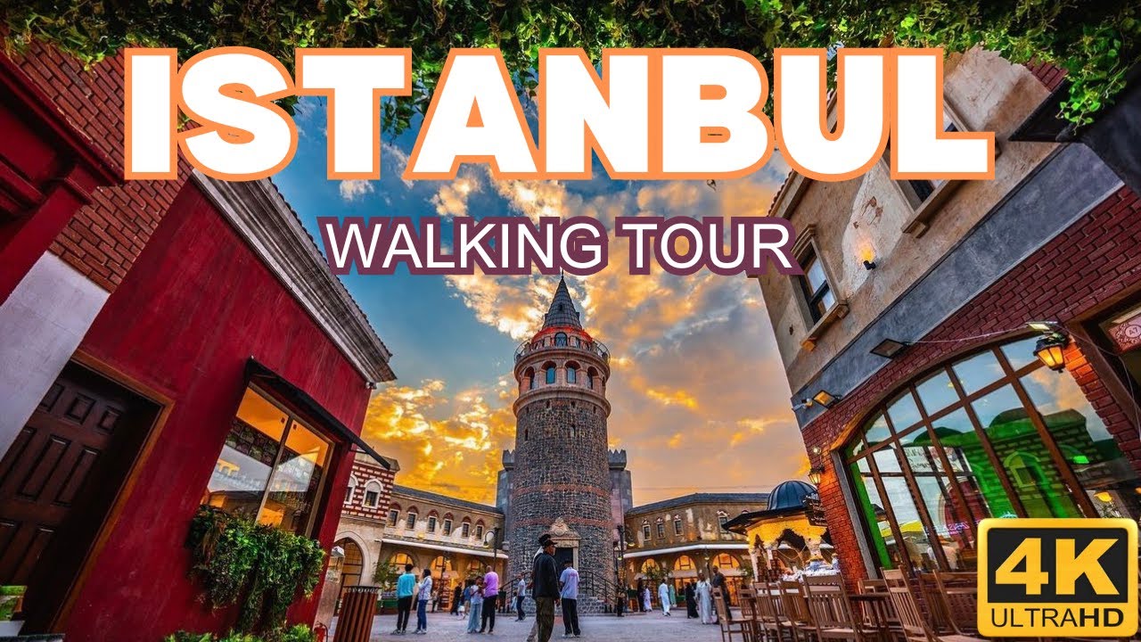 EXPLORING ISTANBUL 🇹🇷 | 4K WALKING TOUR OF ISTANBUL, TURKEY