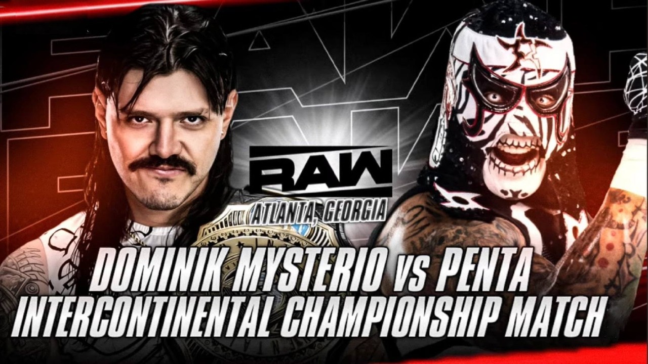 Dominik Mysterio vs Penta | Intercontinental Championship Match | WWE 2K25