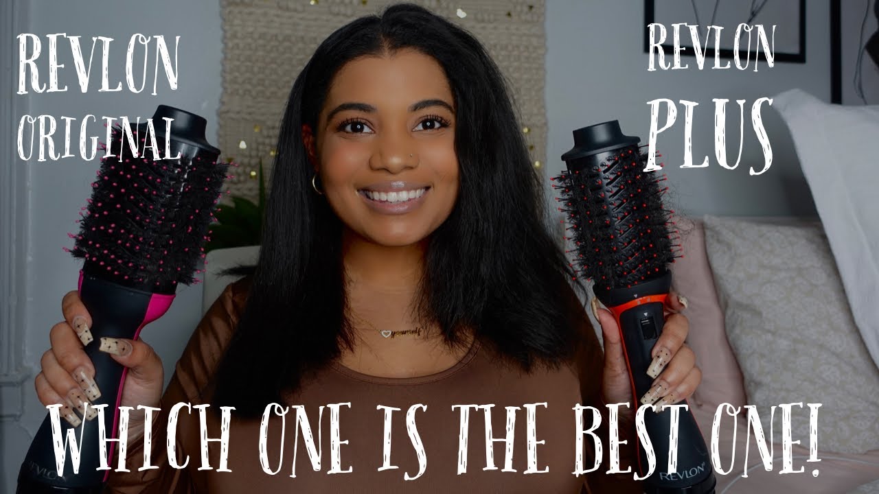 NEW REVLON PLUS VS REVLON ONE STEP DRYER AND VOLUMIZER