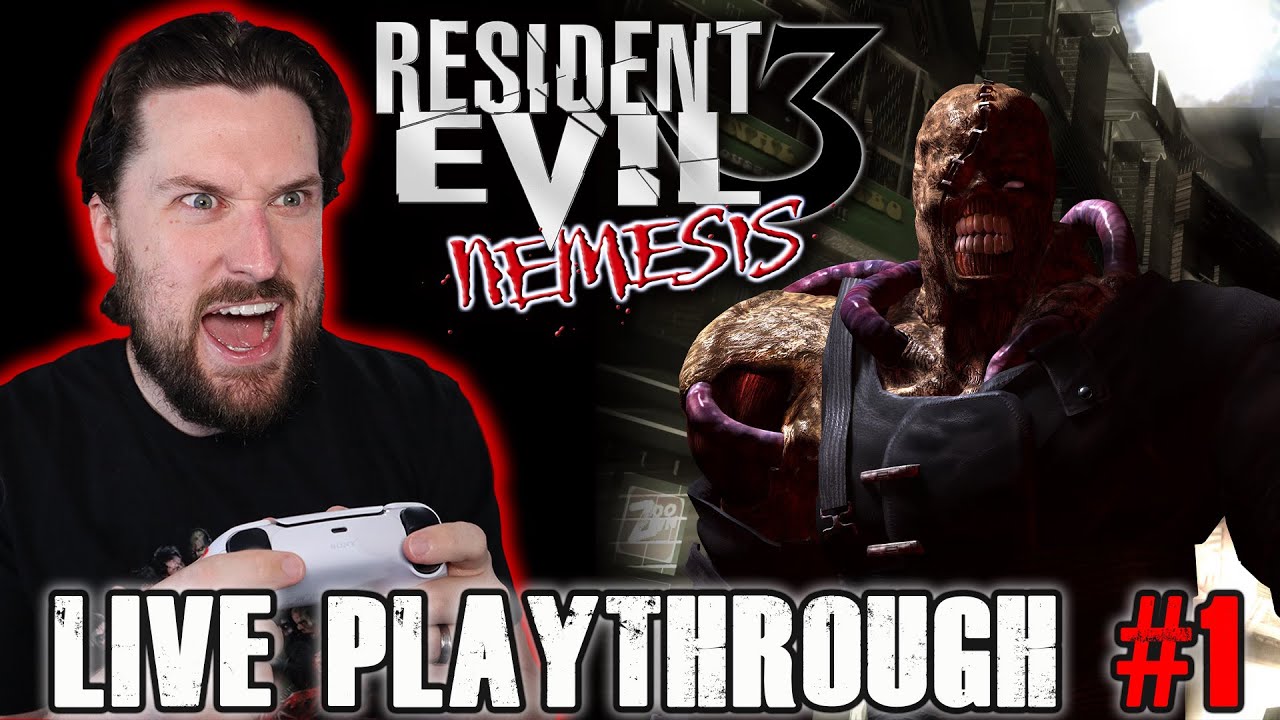 Resident Evil 3: Nemesis - LIVE Playthrough #1