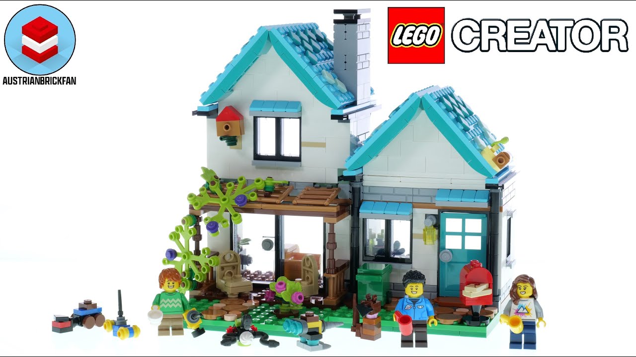 LEGO Creator Уютный домик, скоростная сборка 