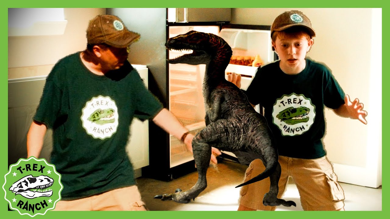 Fallen Kingdom Volcano Adventure Dinosaur Skit! | 🦖🦕 T-Rex Ranch Dinosaur Videos