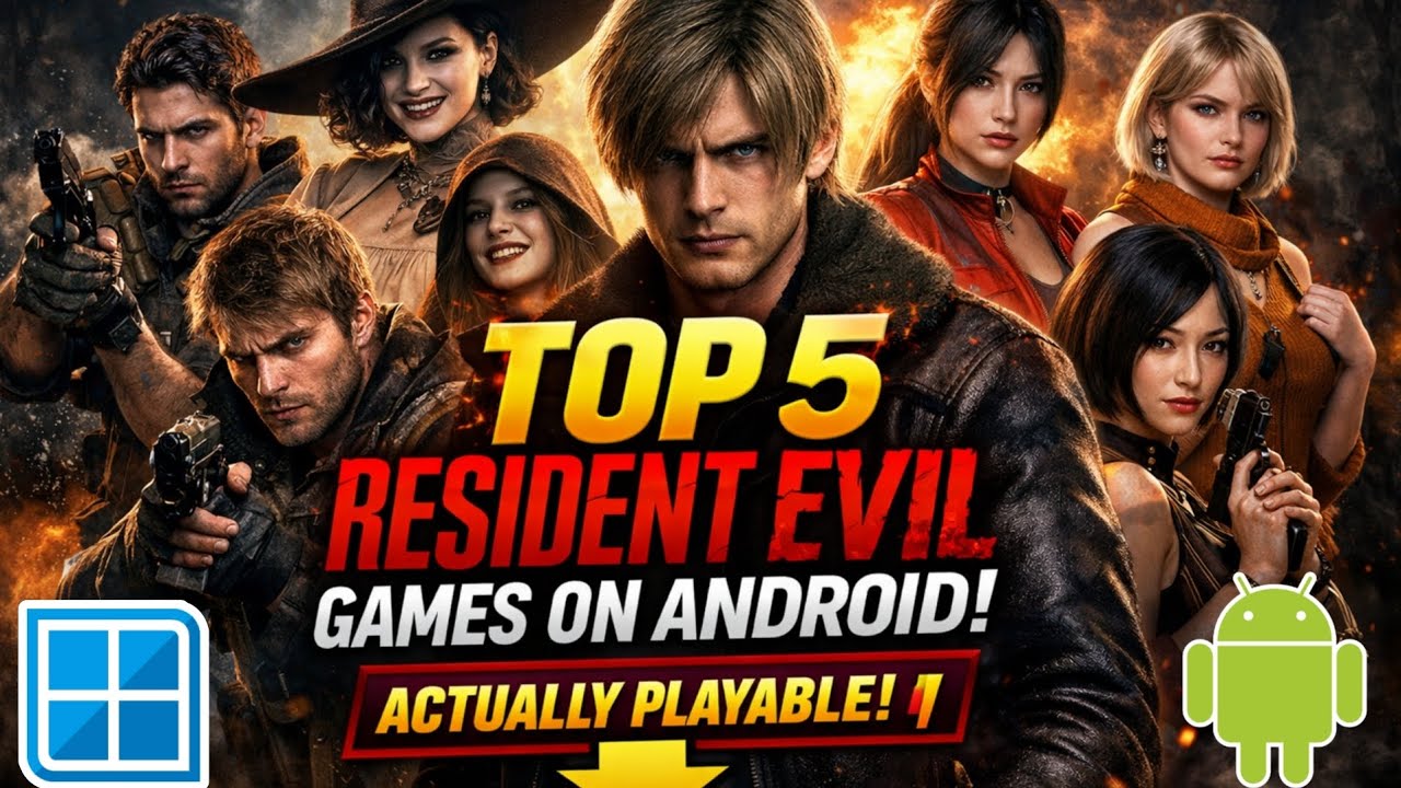 Top 5 Resident Evil Games You Can ACTUALLY Play on Android 🔥 | WINLATOR BIONIC LUDASHI