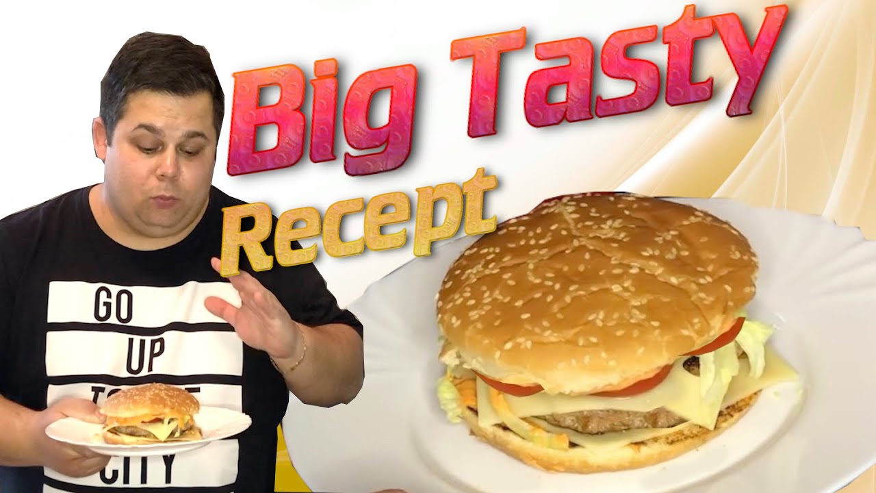 Recept na pravý Big Tasty. Jednoduchý recept, který zvládnete doma za pár minut.