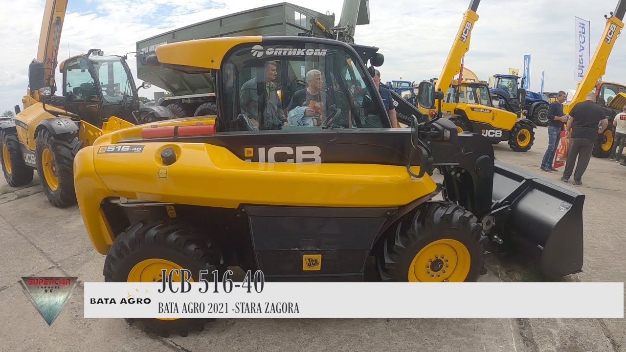 JCB  516 40 Loadall Agri Loader Walkaround BATA Agro 2021