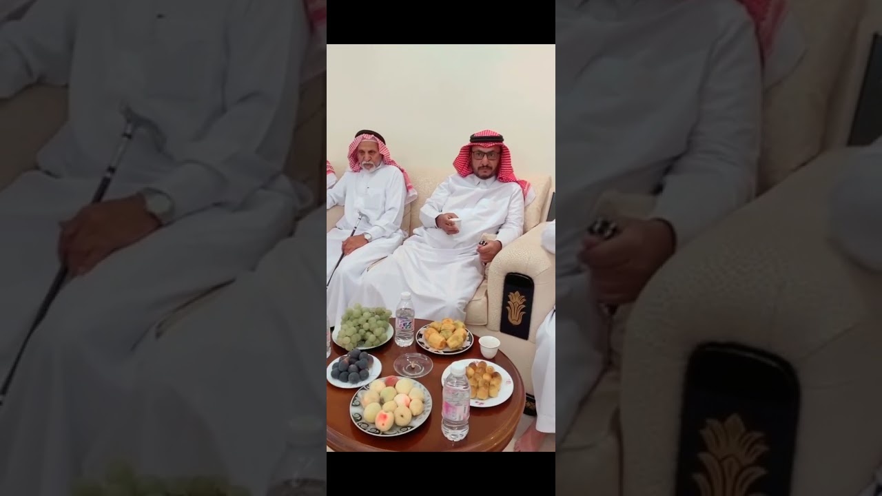 ضيافة الأستاذ سعد بن سعيد الحارثي لوفد من قبيلة الحلصة من بني الحارث ٢٤ / ١ / ١٤٤٥هـ ،