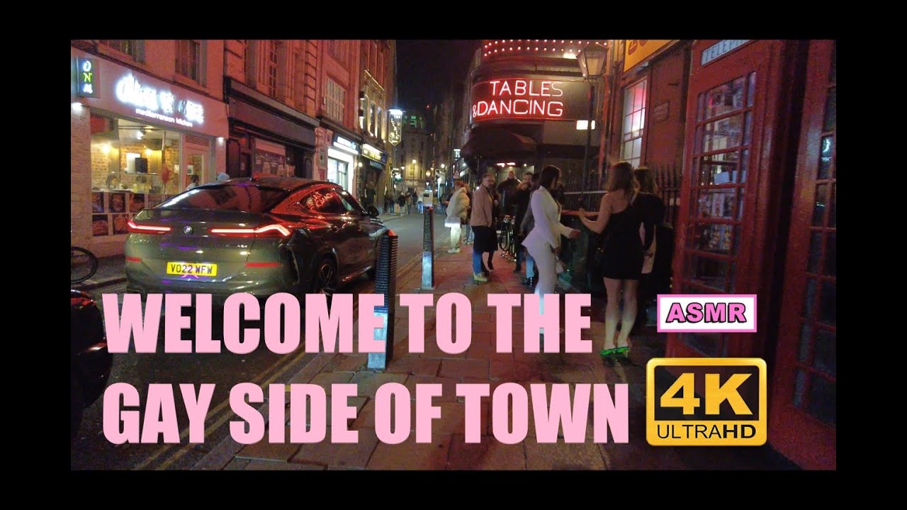 The Gay Part of London: Soho (London gay scene tour) 4K ASMR