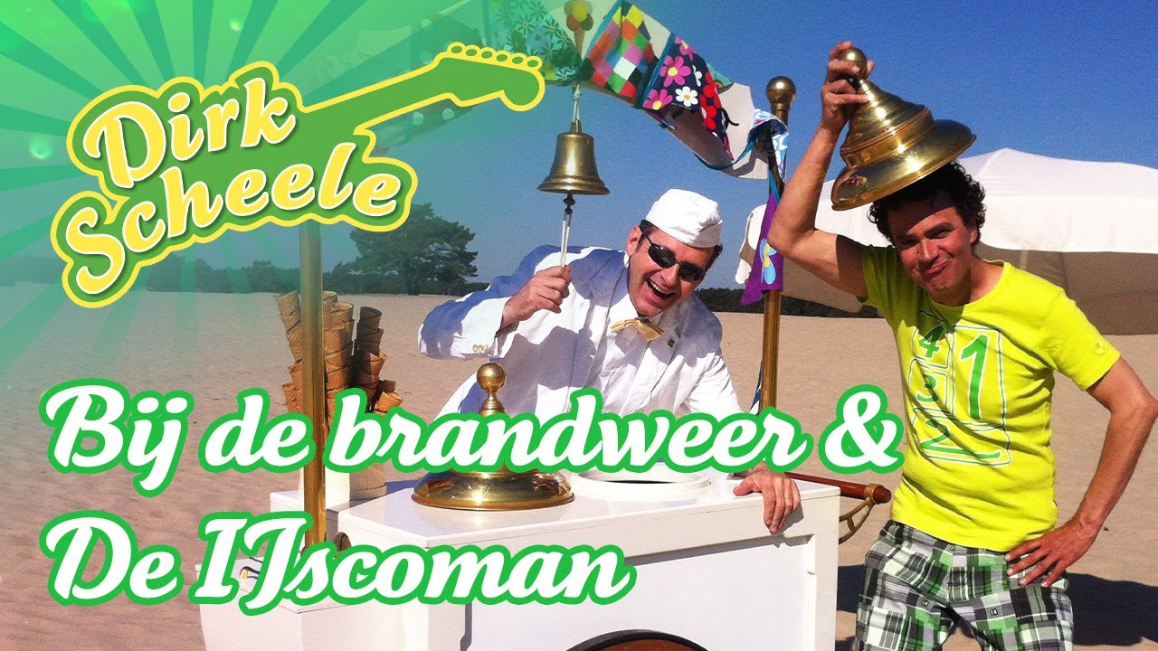 Dirk Scheele - Bij de brandweer & De ijscoman 🚒🍦 | Op Stap met Dirk Scheele