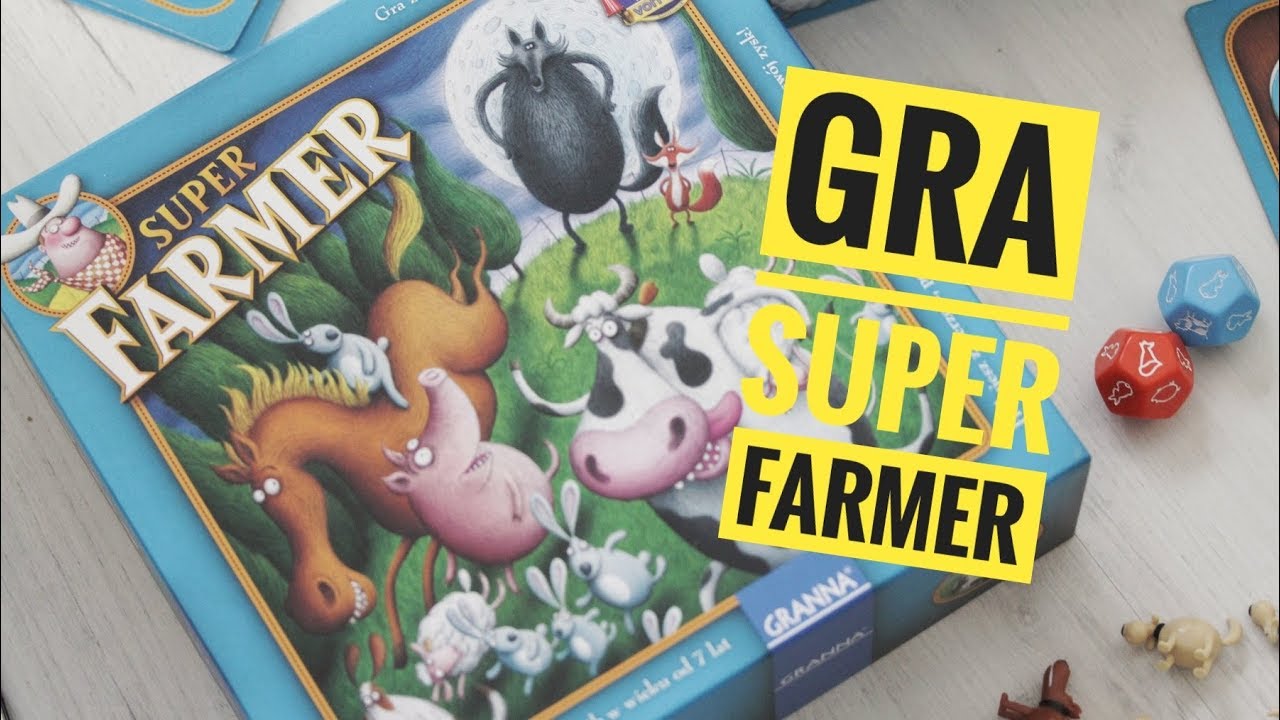 Gra SuperFarmer - gra dla dzieci 7+ choć i młodszych