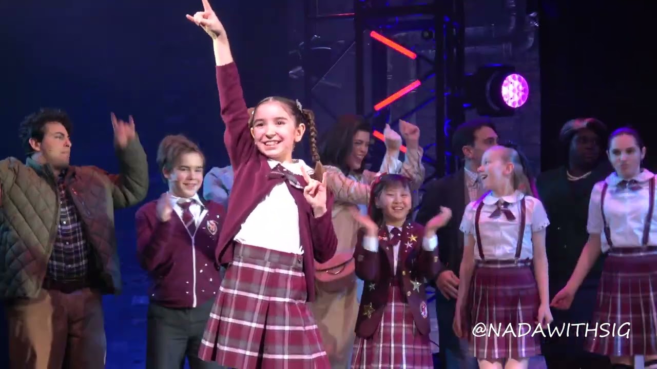 [2024.02.03 pm.7] 뮤지컬 스쿨오브락 커튼콜 (SCHOOL OF ROCK WORLDTOUR IN SEOUL, KOREA)