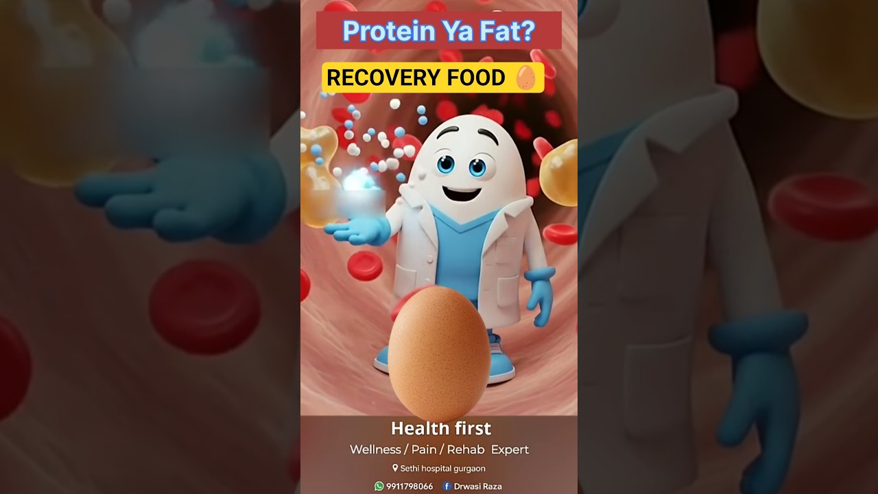 Recovery Food 🥚 Anda Ka Sahi Use 
