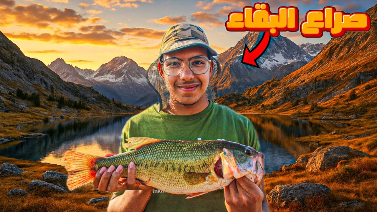 العيش الحر : تحدي الصيد 🎣من أجل البقاء 😍🔥