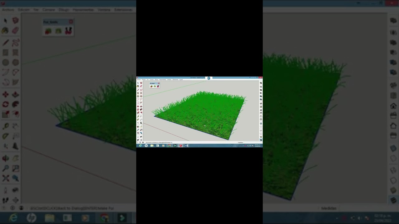 ¡¡ PLUGGINS SKETCHUP, CREADOR DE CESPED !! 