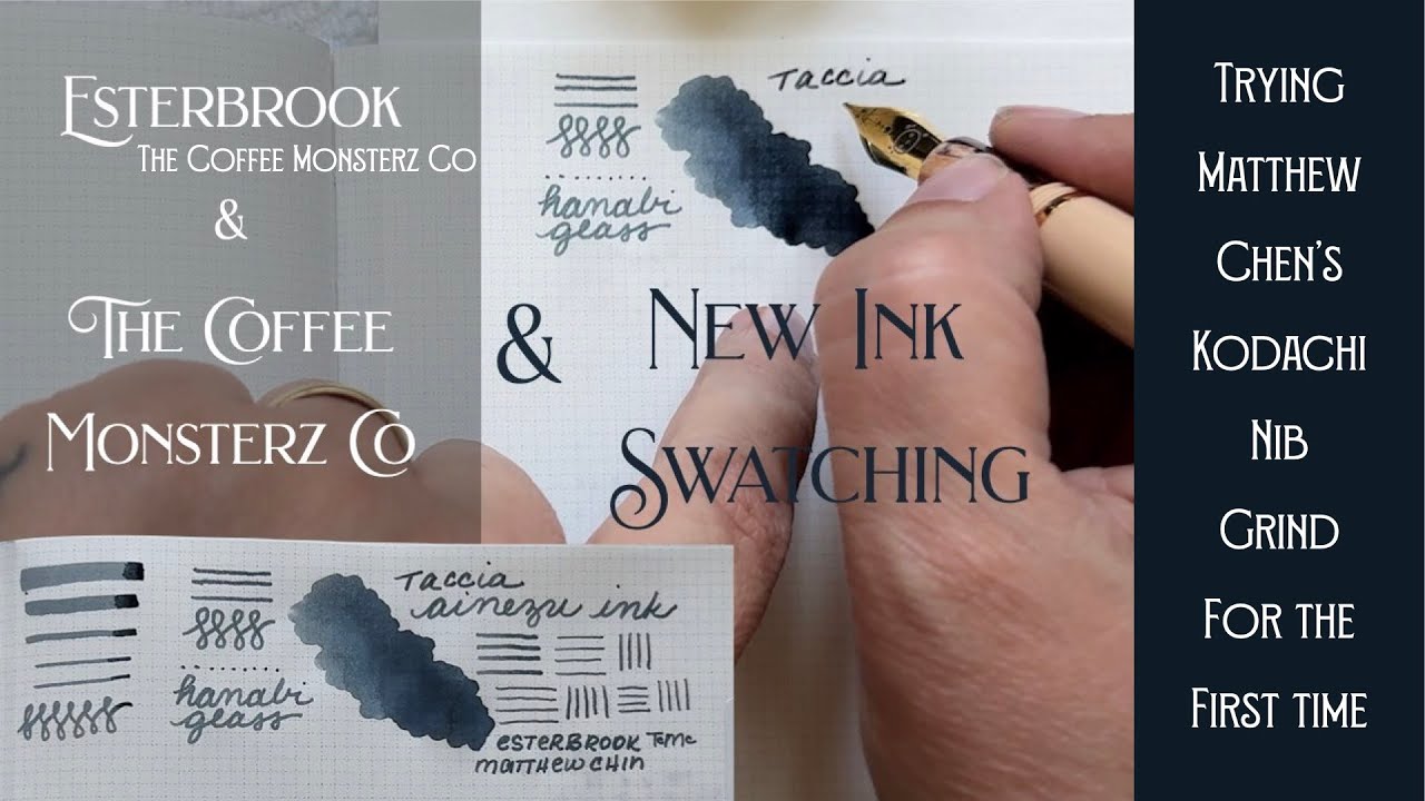 Esterbrook/TCMC Fountain Pen Inking with Taccia Ainezu Ink ✨Kodachi Nib✨