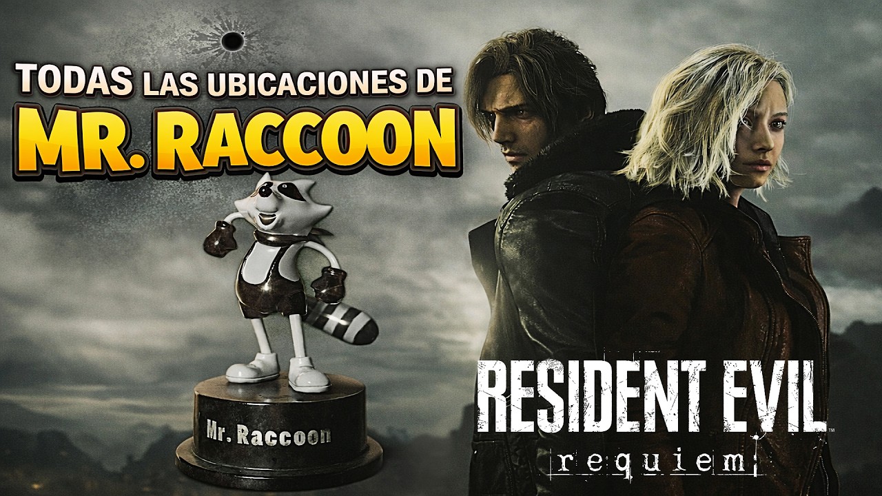 Ubicación de todas las figuras de MR.RACCOON en Resident Evil Requiem