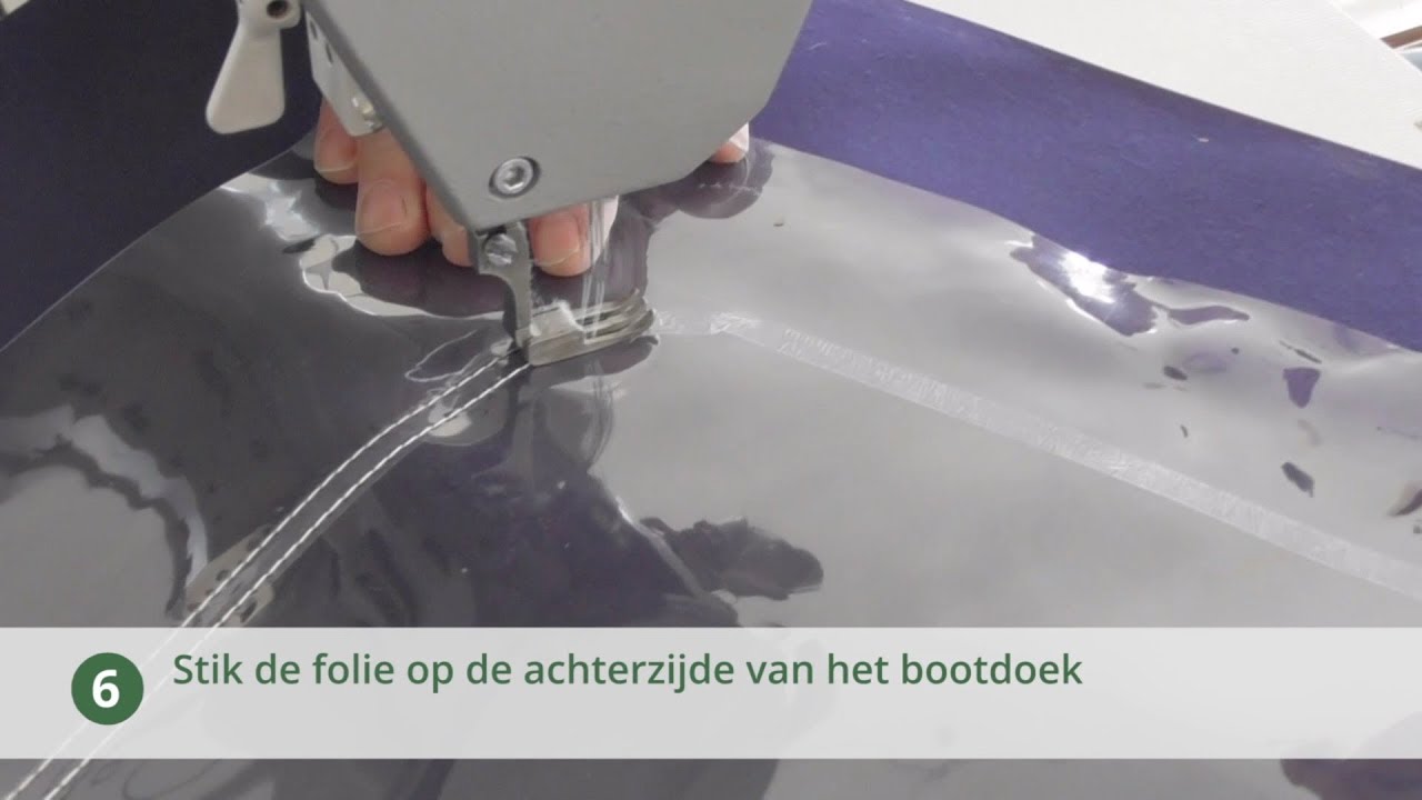 Een raam in bootdoek zetten, tips van de marktleider in bootdoek