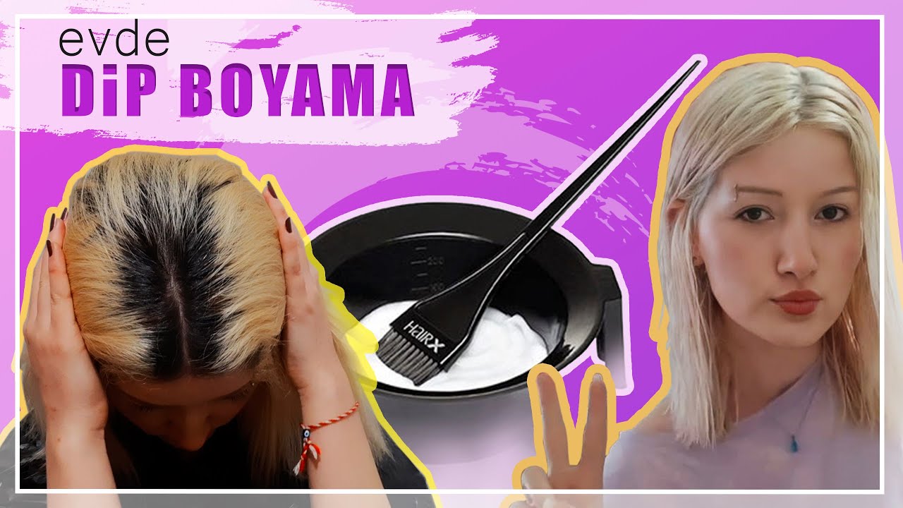 EVDE DİP BOYAMA | Dip boya nasıl yapılır? kendi deneyimlerimiz ve sa&ccedil;la ilgili birka&ccedil; taktik
