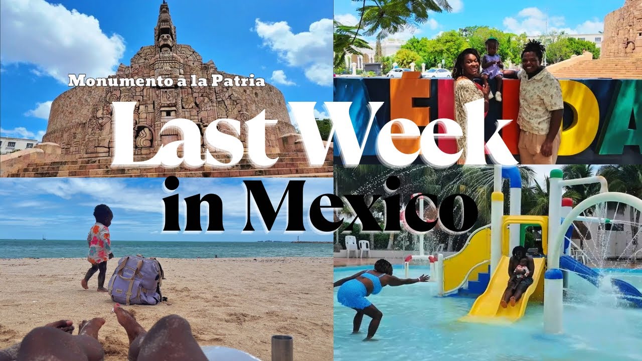 Our Last Week In Mexico 🇲🇽 | Family Photos 📸 | Beach Day 🏝️ | Mérida Yucatán 