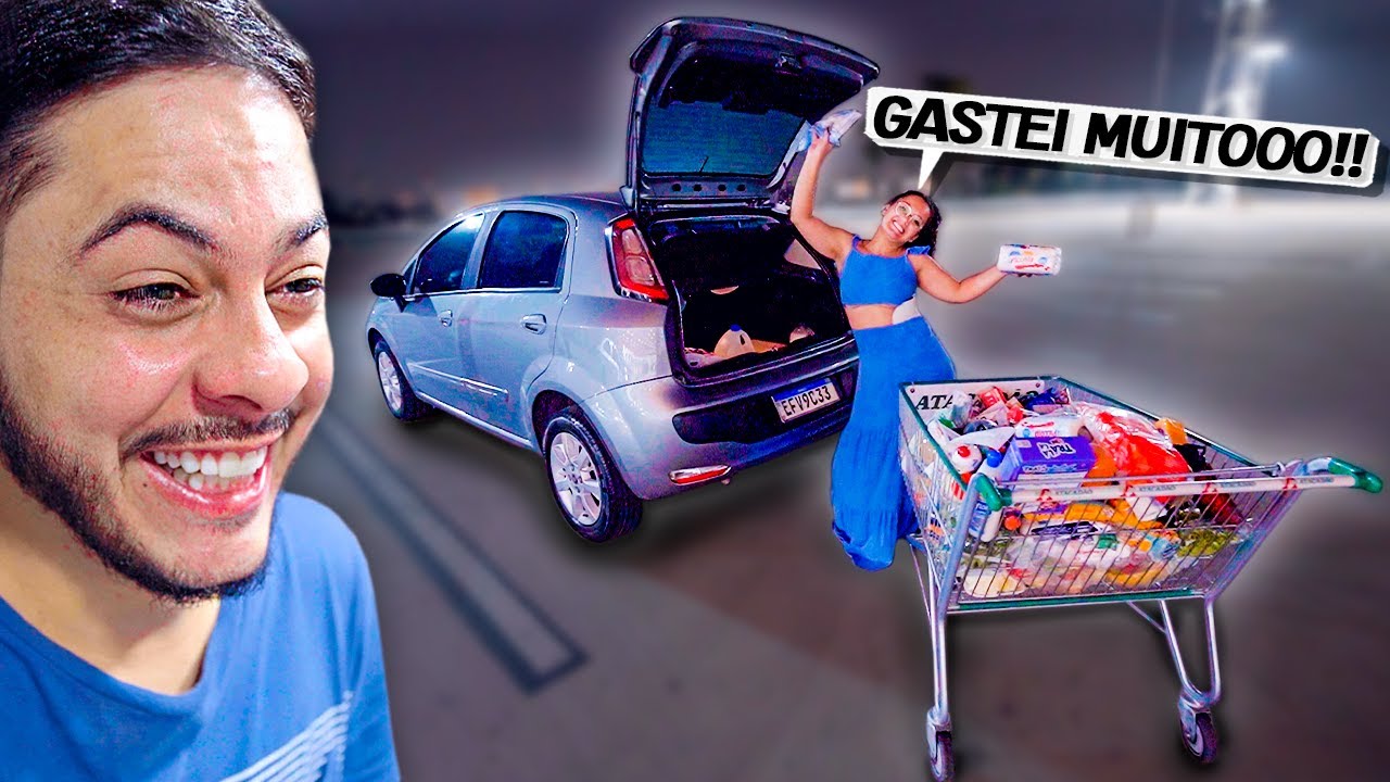 DEIXEI MINHA NAMORADA COMPRAR TUDO QUE ELA QUERIA PRA EU VIAJAR SOZINHO!