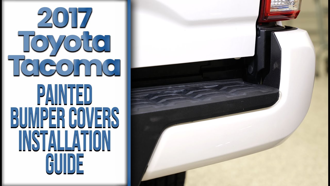 2017 Toyota Tacoma - Painted Bumper Covers/Endcaps Install - The Build S4E16 by Infotainment.com