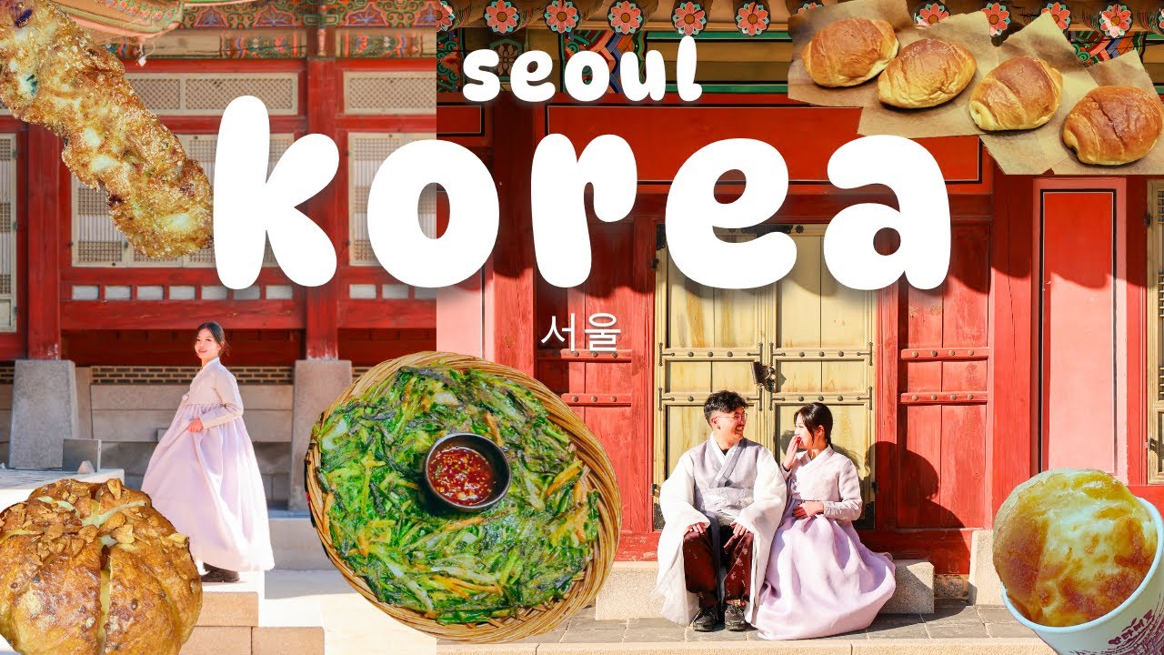 Seoul Travel 🇰🇷 Hanbok at Gyeongbokgung, Explore Ikseondong, Korea Shopping & Cheonggyecheon Stream