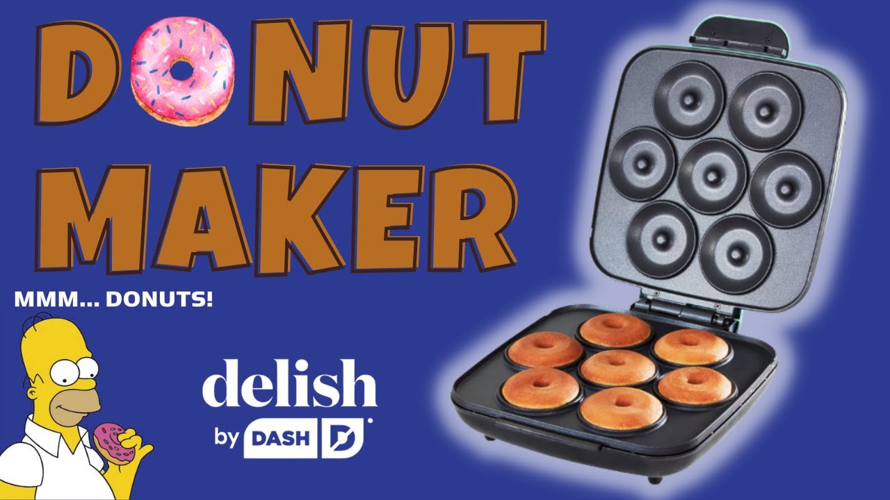 Mmm Donuts! Review of the Delish By Dash Donut Maker 🍩