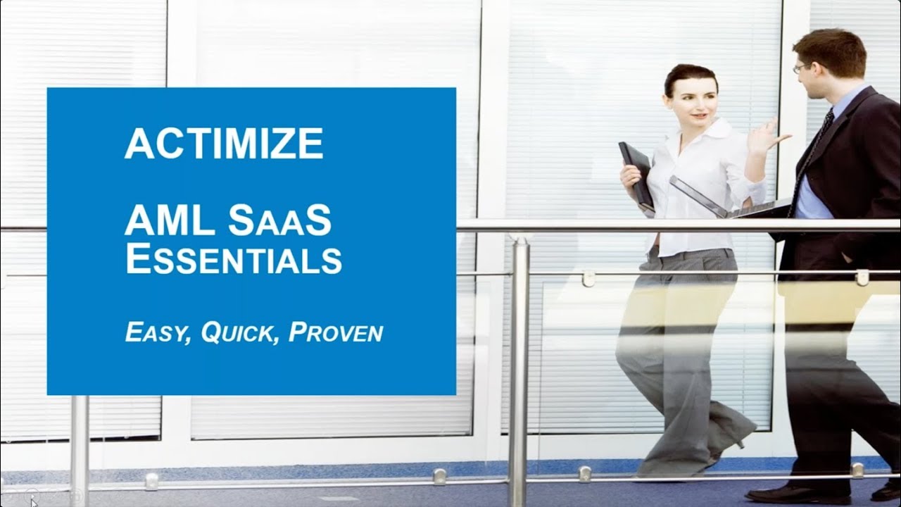 Guard Against Fraud and Financial Crime with NICE Actimize & AWS
