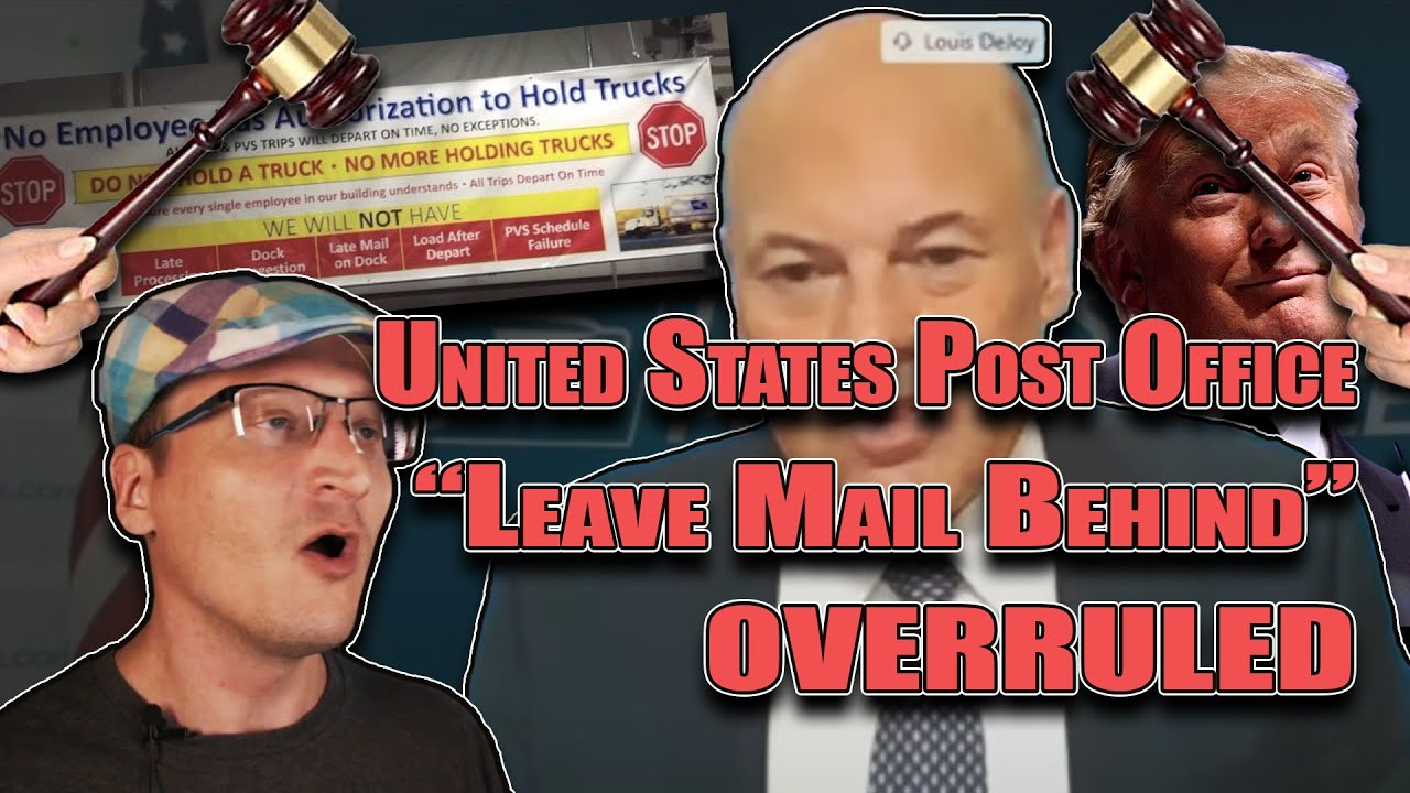 Judge OVERRULES Postal Service Slowdown NATIONWIDE