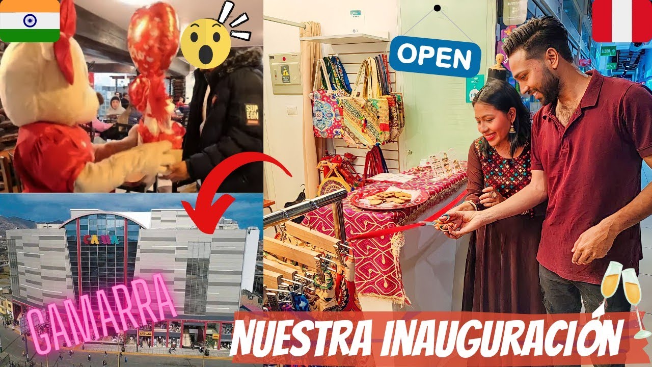 ASÍ FUE LA INAUGURACIÓN (Tienda hindú )🇮🇳🇵🇪~ una sorpresa de amor 😍