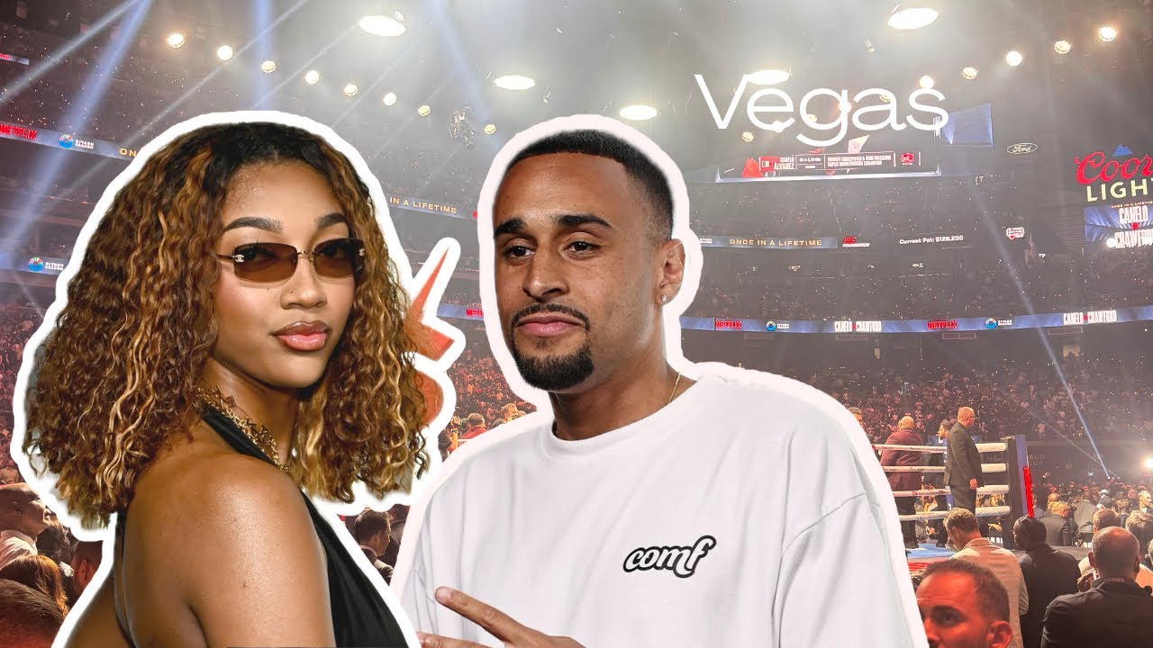 72 Hours with Angel Reese at Crawford & Canelo Fight | speedys LITTLE vlogs