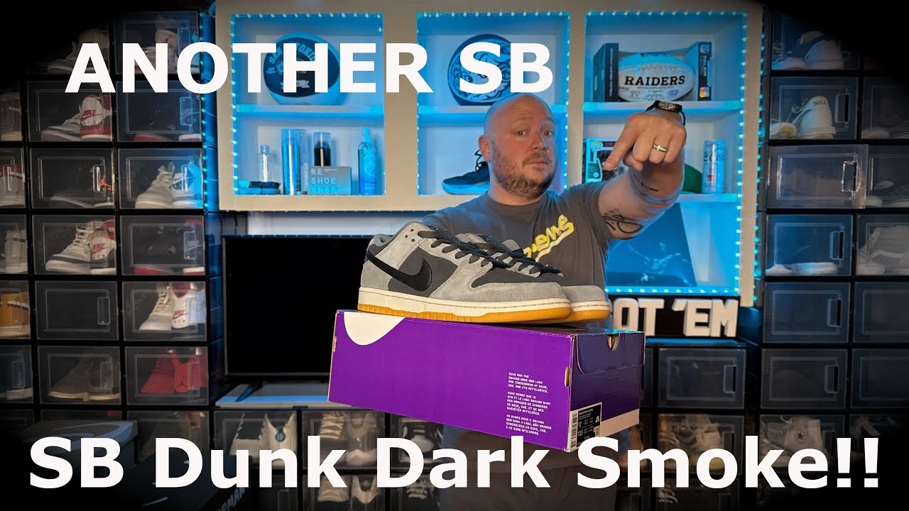 Nike SB Dunk Low Dark Smoke Grey unboxing!!