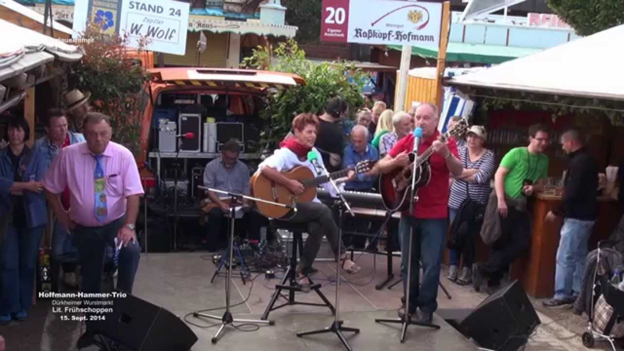 02 - Hoffmann - Hammer - Trio = Lit. Frühschoppen 2014 - Dürkheimer Wurstmarkt