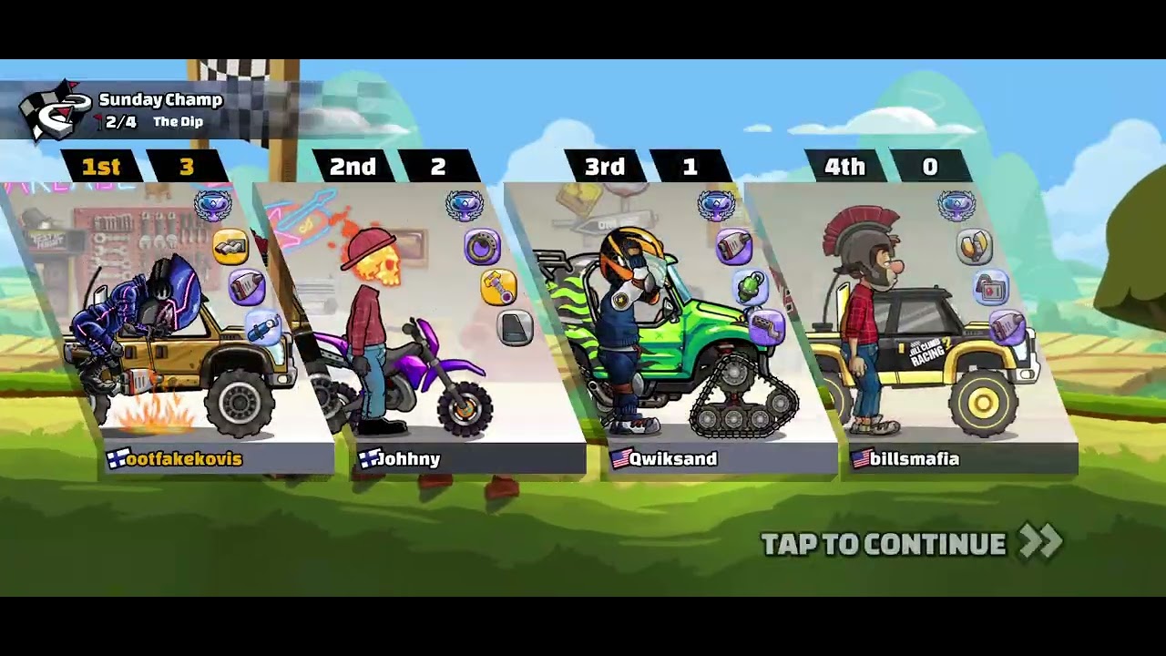 Hill climb racing 2 super diesel mastery xp grinding