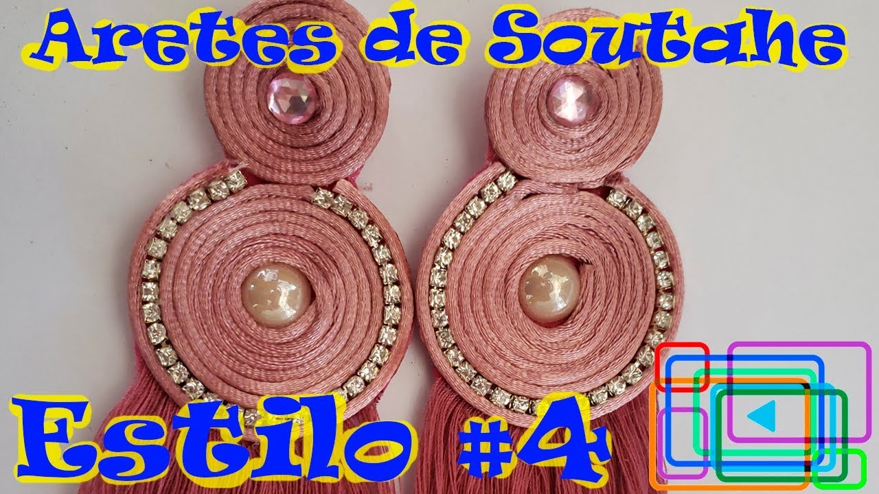 Aretes de Soutache - Estilo #4 || Canal de Miley