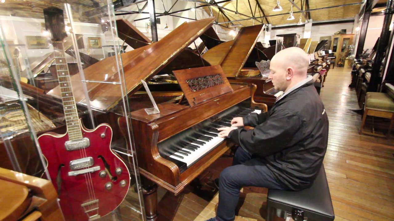John Broadwood Barless Boudoir Grand Piano at Sherwood Phoenix Pianos
