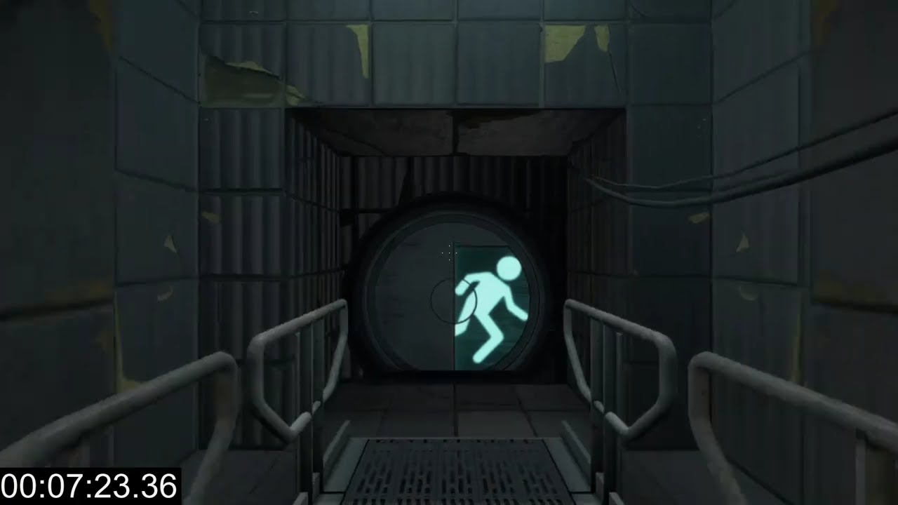 Portal 2 Speedrun in 2:54:32 PB NoSla #speedrun #portal2 #pb #fyp
