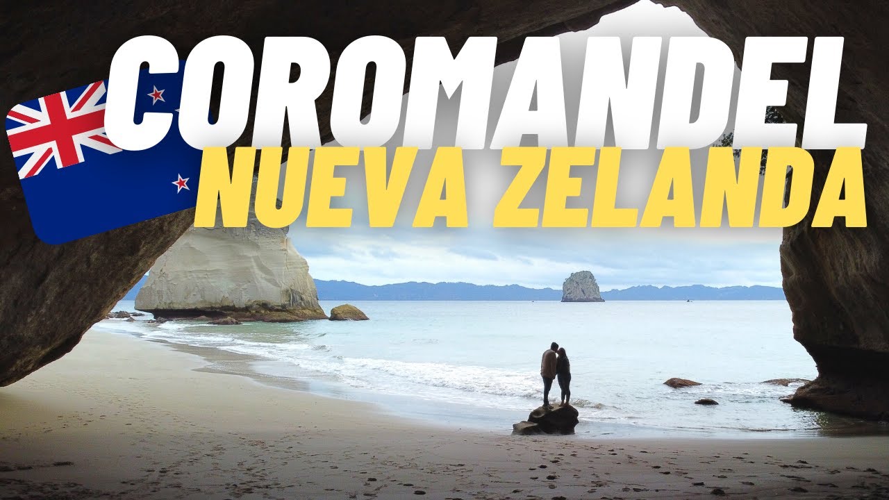 ¡Llegamos a Narnia en Nueva Zelanda! 🌞😍 - Una de las playas mas hermosas del pais🇳🇿 [Cathedral cove]
