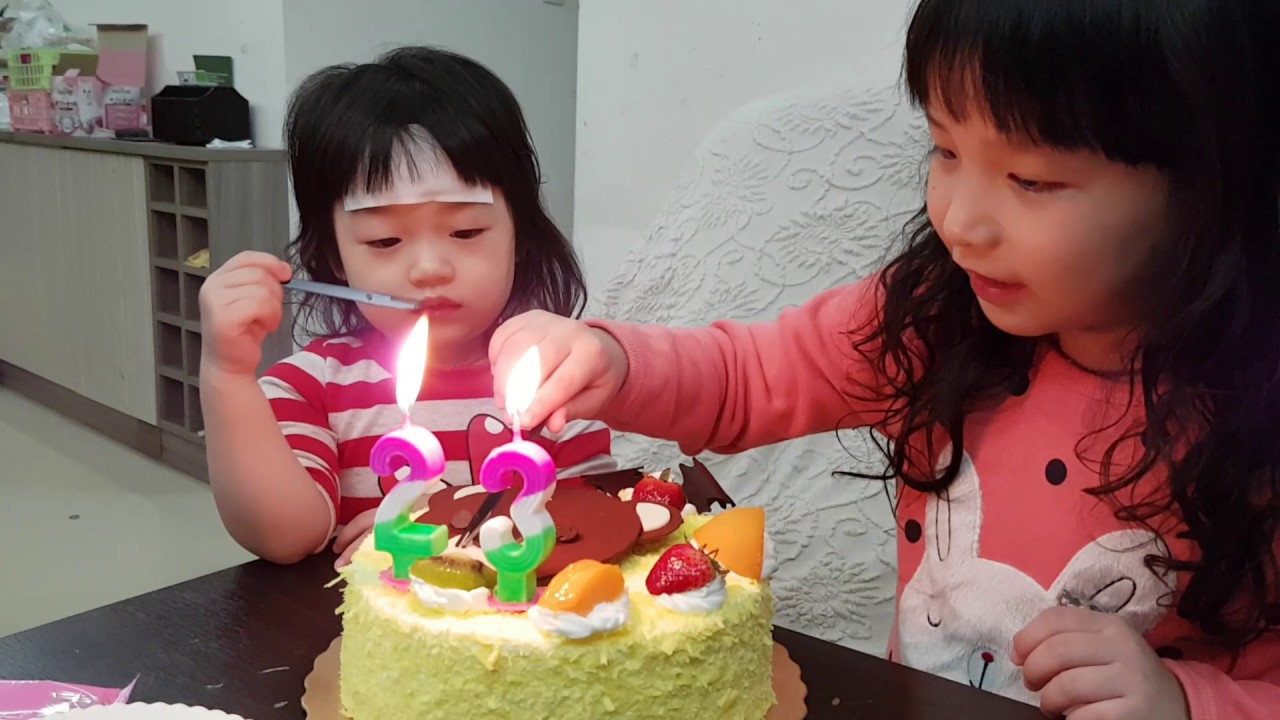 老婆，32歲生日快樂 沈采蓉 余柔樞 余柔萱 余思蔚